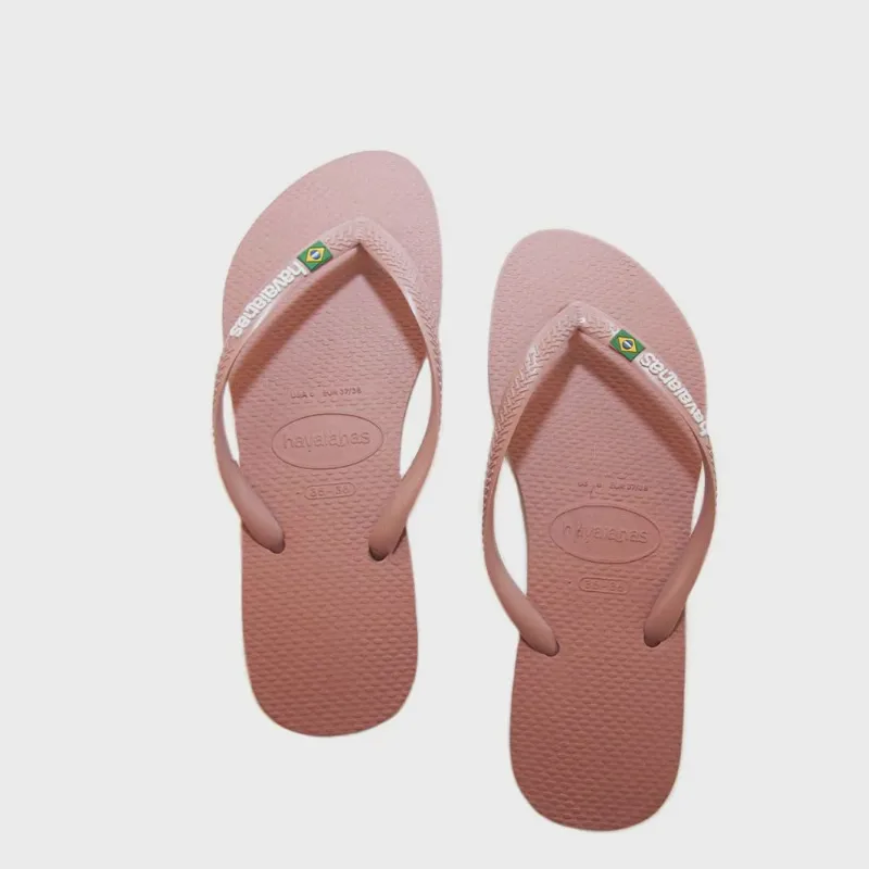 Chinelo Feminino Havaianas ref: slim brasil