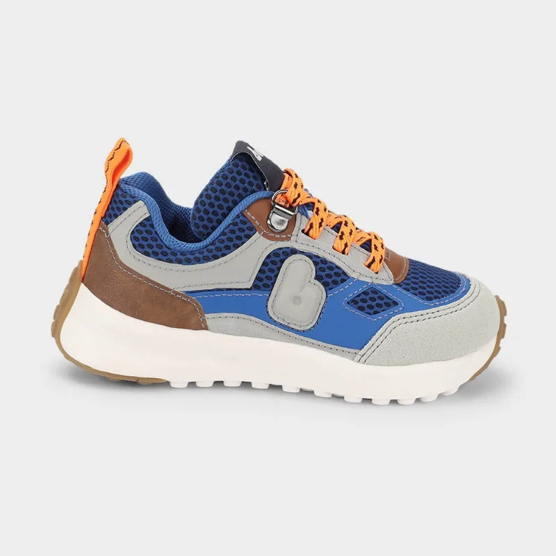 Tênis Infantil Bibi Jogging Kids Azul com Grafite 37