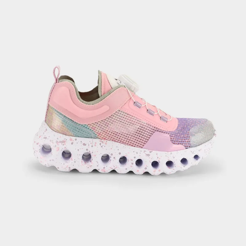 Tênis Infantil Bibi Roller Sport Rosa com Branco 29