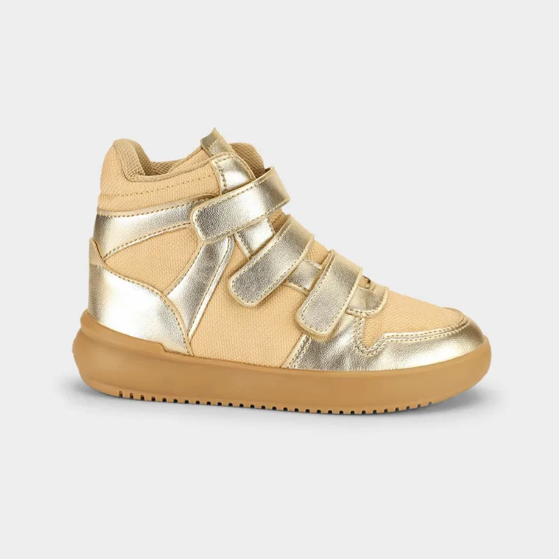 Bota Infantil Bibi Urban Basic Dourada 28