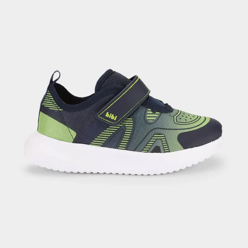 Tênis Infantil Bibi Flash Azul com Verde 21