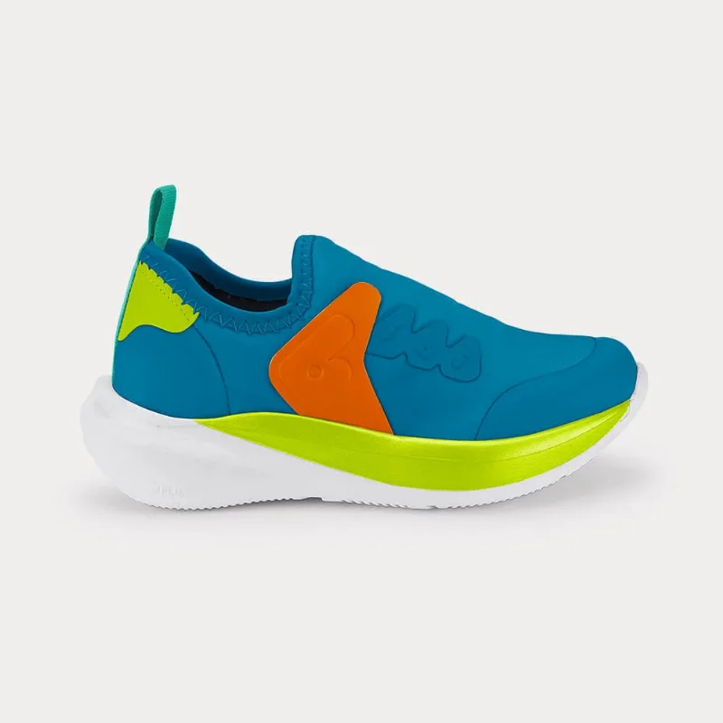 Tênis Infantil Bibi Volt 2.0 Azul com Verde 27