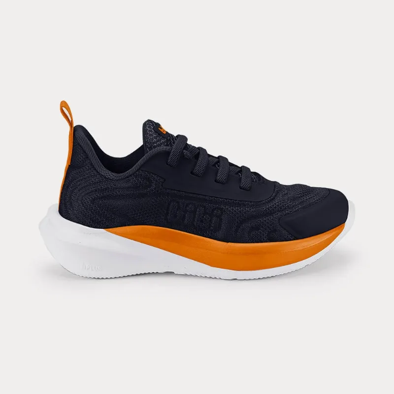 Tênis Infantil Bibi Volt 2.0 Azul Marinho com Laranja 27