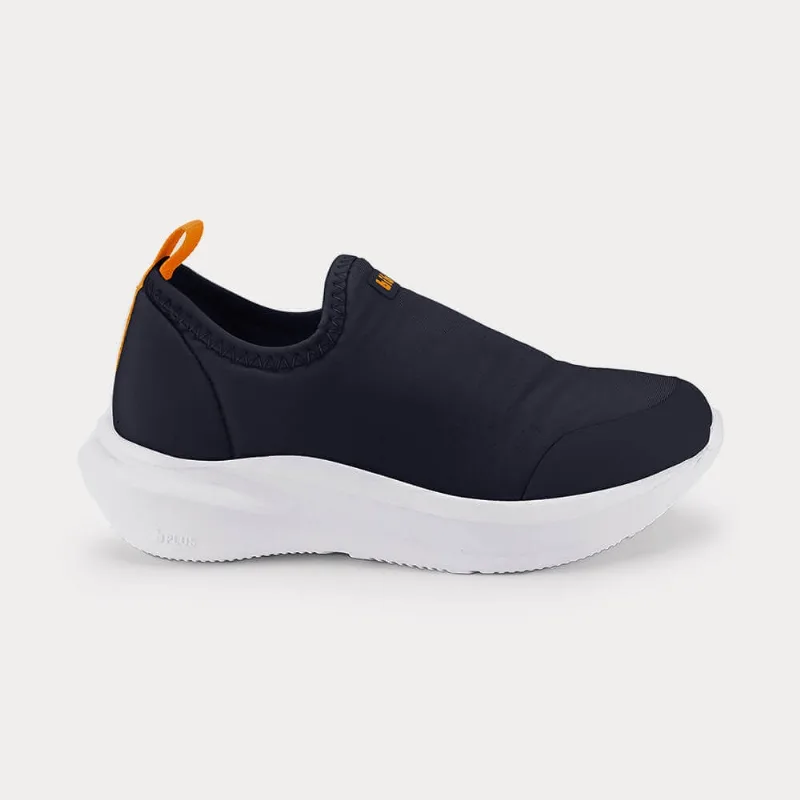 Tênis Infantil Bibi Volt 2.0 Azul Marinho com Laranja 32
