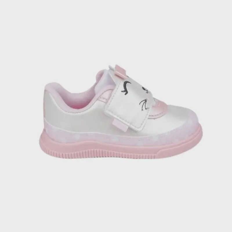 Pampili Tenis Pom Pom Gatinho Rosa