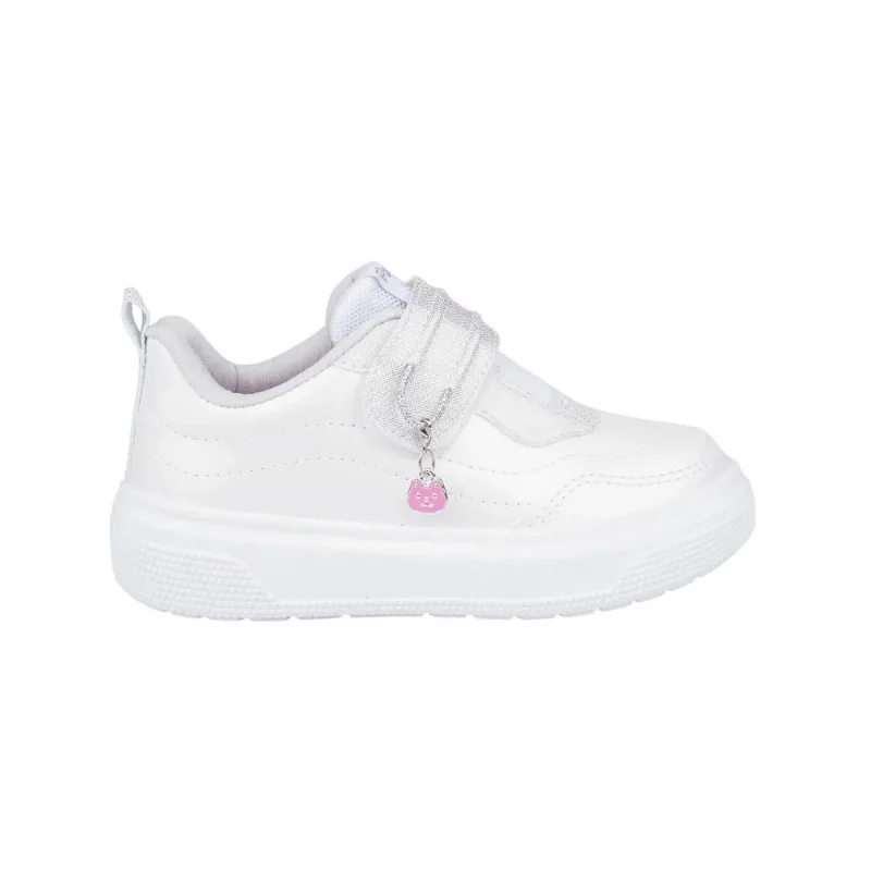Tenis Pampili Xp24 Pingente Perolado Ref 736.091 Branco/prata 033
