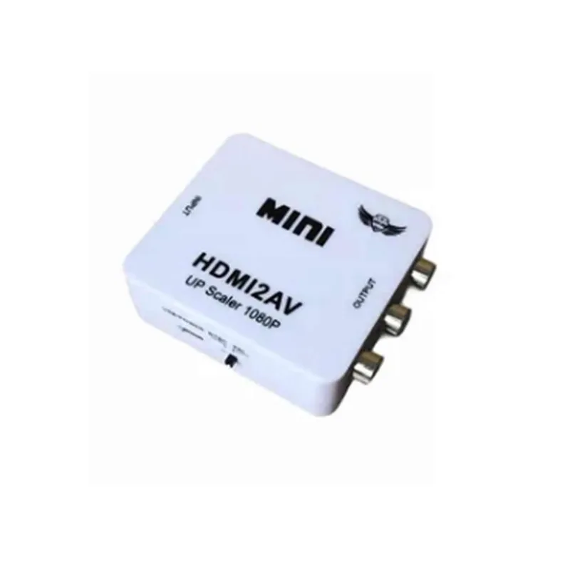 Mini Adaptador Conversor De Hdmi Para Video Composto Rca 2Av
