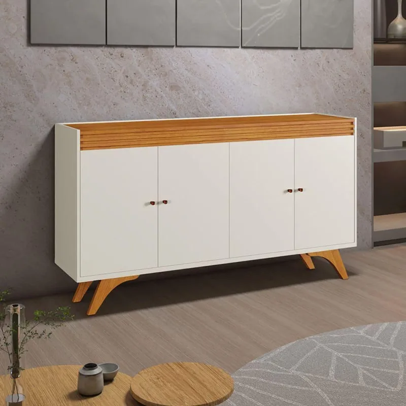 Buffet Para Sala De Jantar 4 Portas Moderno Sevilha Mavau - OUTRAS - Móveis