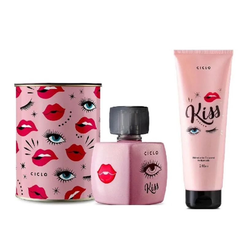 Kit Kiss Perf 100Ml Hidratante 240G Ciclo