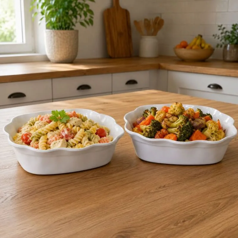 Tigela Saladeira Bowl Em Melamina Quadrada 1 Litro Kit 12pçs - Genérico - Utilidades Domesticas