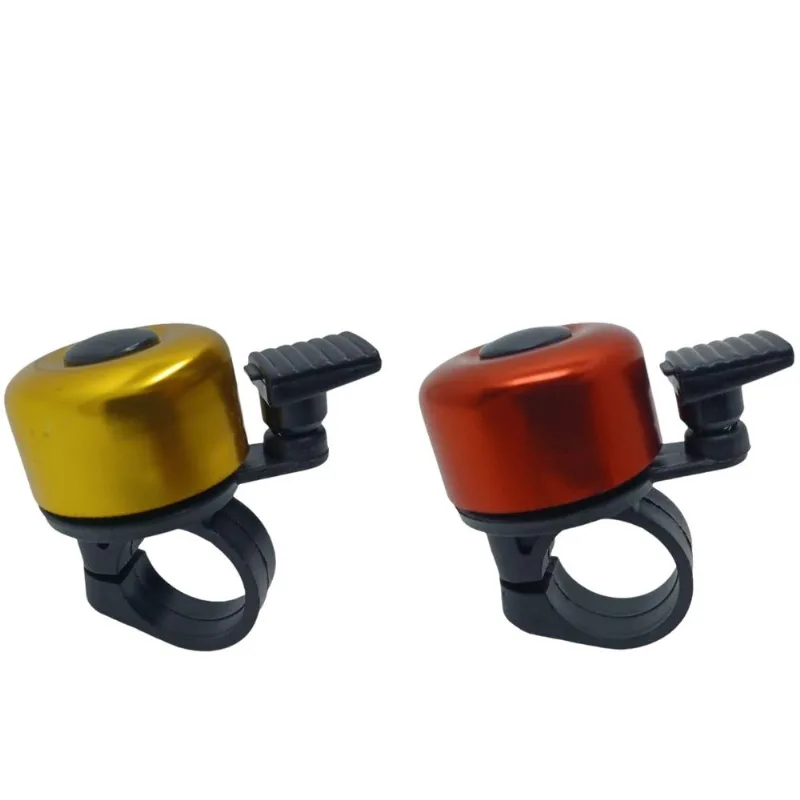 Kit 2 Buzinas Para Bike Sininho Dourada / Vermelho