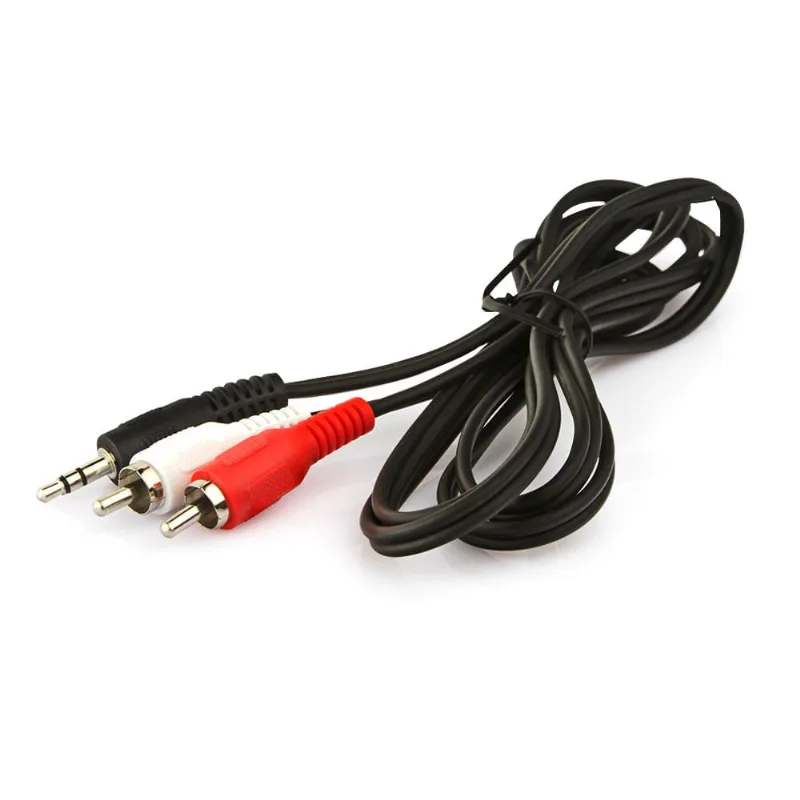 Cabo P2 Estereo Para 2 RCA - 3 Metros