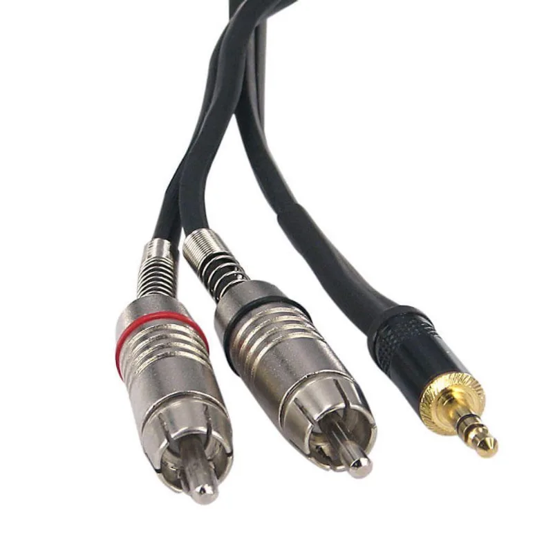 Cabo P2 Estereo Para 2 Rca Santo Angelo - 10 Metros