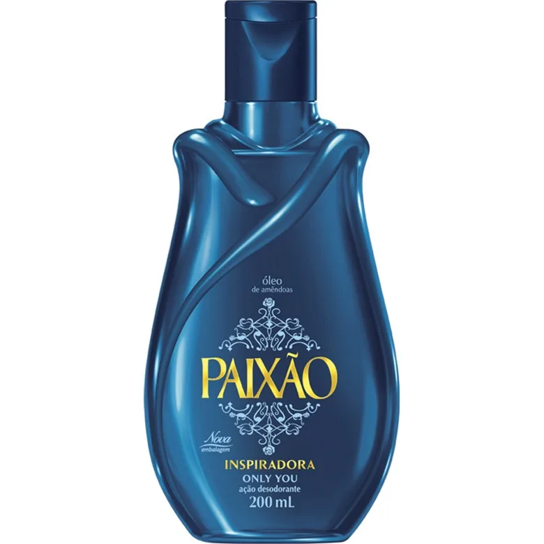 Óleo Corporal Para Banho Paixão 200ml Inspiradora Unit - PAIXÃO