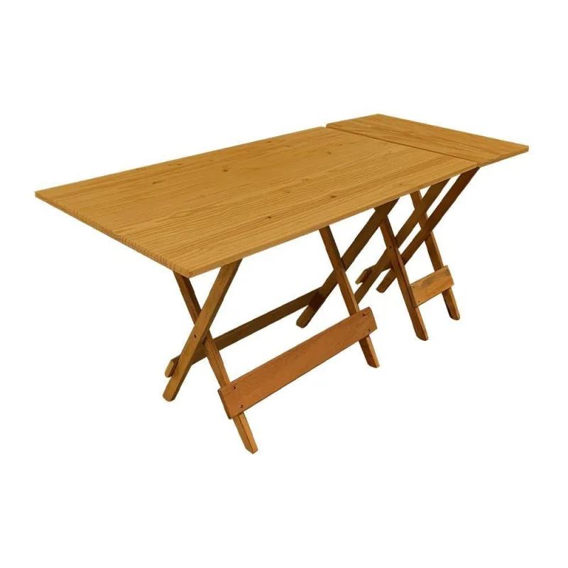 Conjunto De Mesa 120X70 Com Mesa Aparador - Mel - OUTRAS MARCAS - Móveis