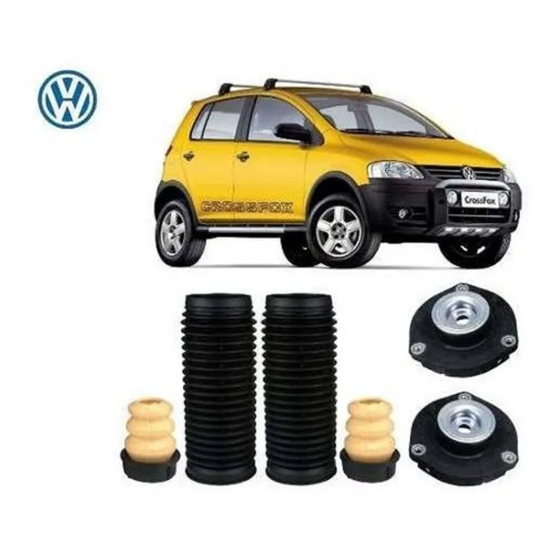 Kit Batente Coifa Coxim Dianteiro Crossfox 2008 2009 2010 2011