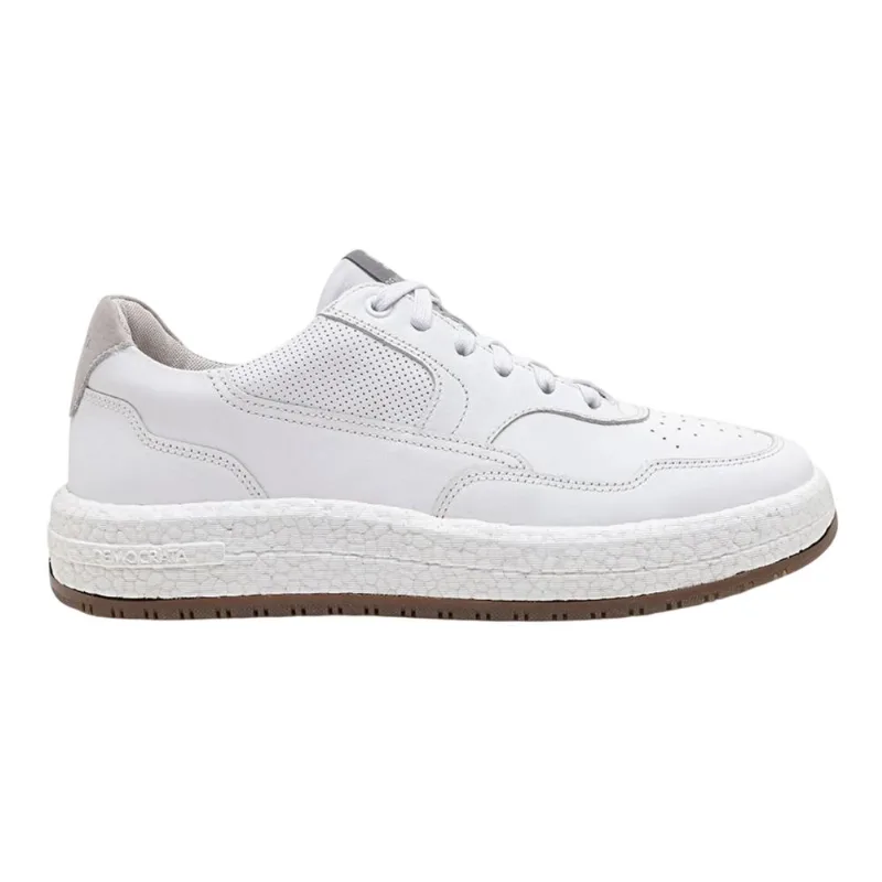 Sapatenis Democrata Denim Drake Pulse Ref 600101-4 Branco 038