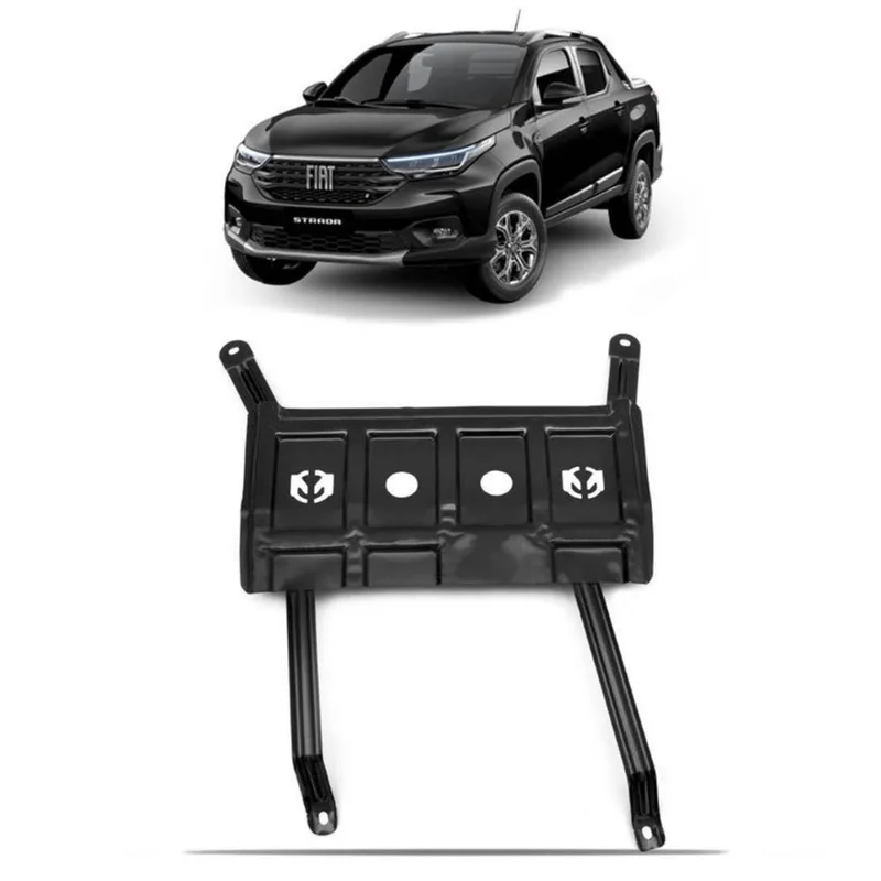 Protetor Carter Chapa Aço Mult Fiat Strada 2020 A 2021