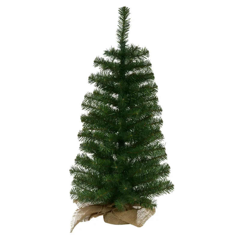 Árvore Natal 119 Galhos 90cm Verde com Base Florarte