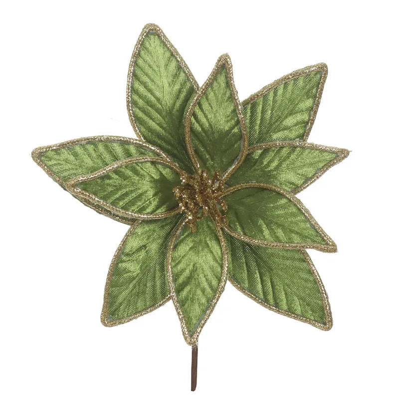 Bico de Papagaio Aveludado 15cm Verde Florarte