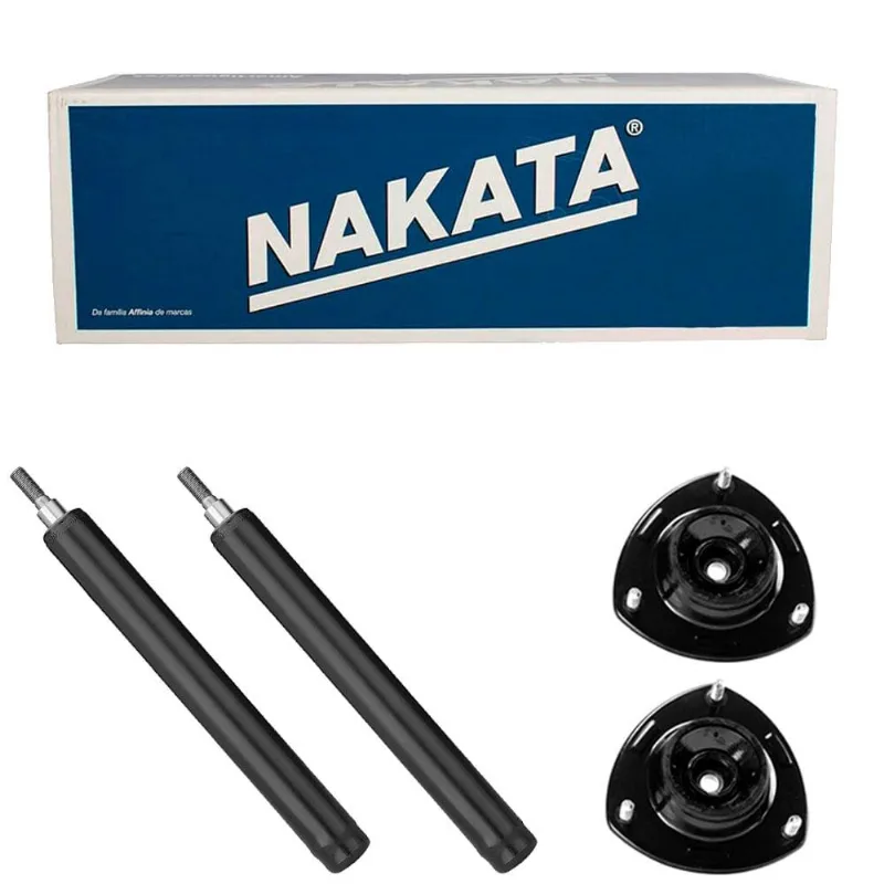 2 Amortecedor Fiorino 96 A 99 Dianteiro Nakata E Kit Hg33025