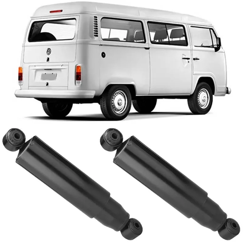 2 Amortecedor Kombi 78 A 96 Traseiro Motorista Pass Nakata
