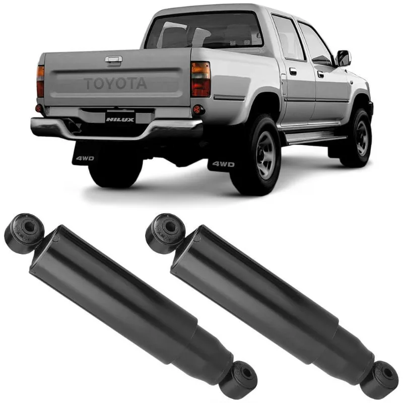 2 Amortecedor Hilux 4x4 1996 A 2004 Traseiro Nakata