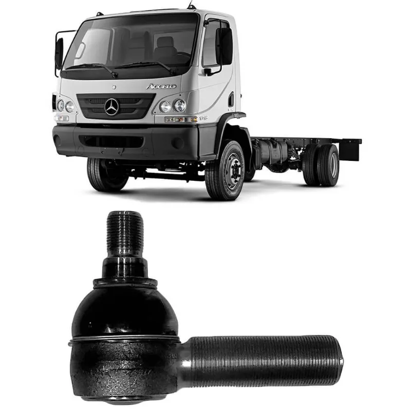 Ponteira Terminal Direção Mercedes Benz 1016 815 Accelo Dianteiro Nakata N5248
