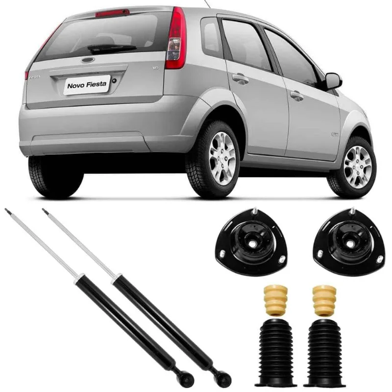 2 Amortecedor Fiesta Hatch 2011 A 2017 Tras Nakata