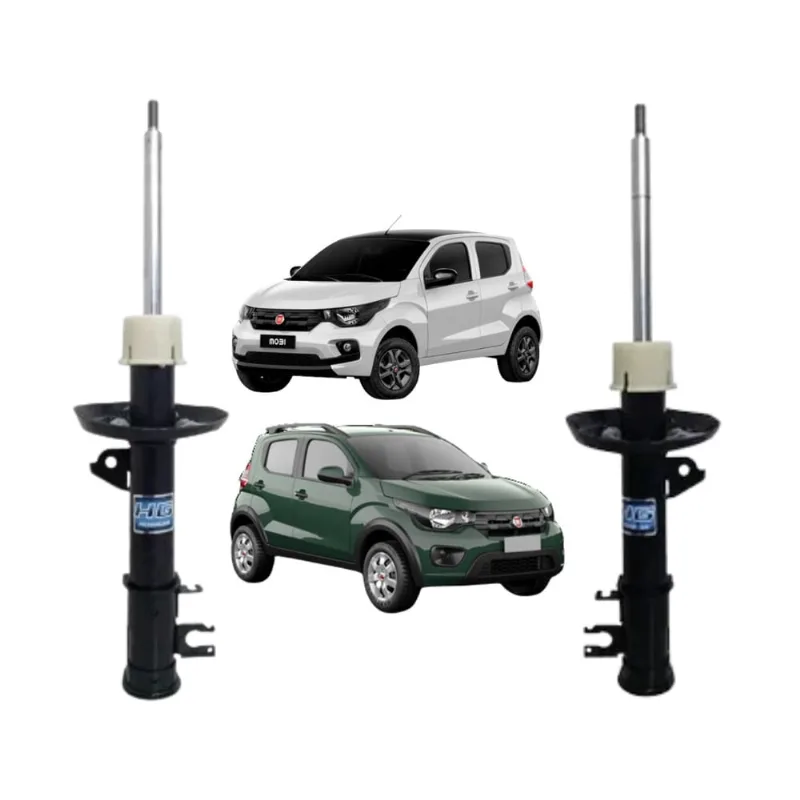 Par Amortecedor Mobi Way 2016 A 2020 Esquerdo + Direito Pressurizado Nakata Dianteiro