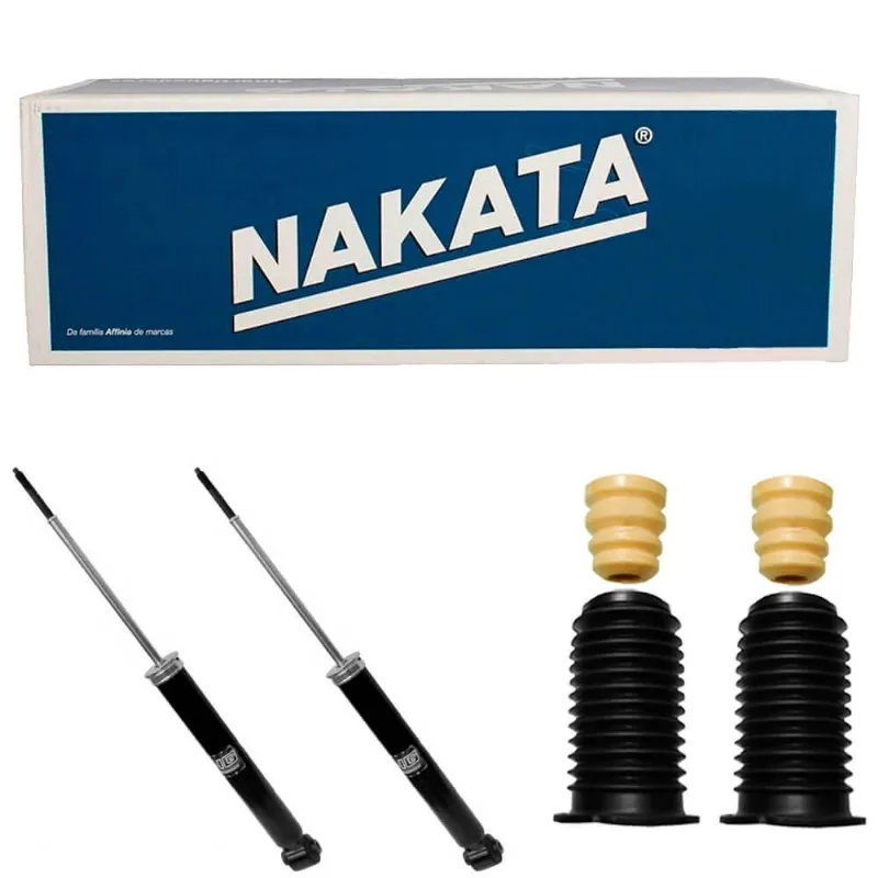 2 Amortecedor Traseiro Creta 2016 A 2020 Nakata E Kit