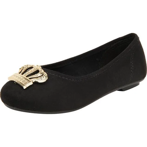 Sapatilha Inf Molequinha Preto 32 Camurca Flex - PRETO - Bazar