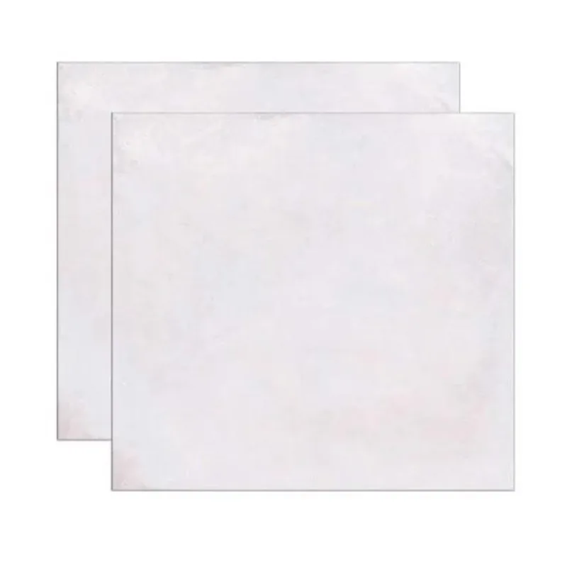 Porcelanato Quartzo HD acetinado retificado 84x84cm branco Eliane
