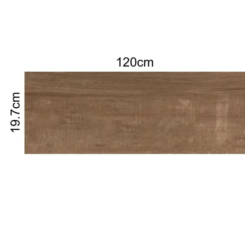 porcelanato (a) carvalho 19.7x120 eliane camel mate - 8045605