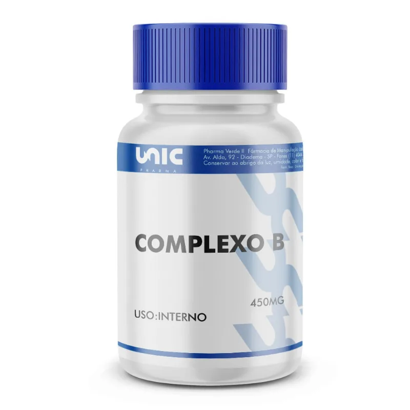 Complexo b 450mg 60 Cápsulas Complexo b 450mg - 60 Cápsulas 60 Cápsulas