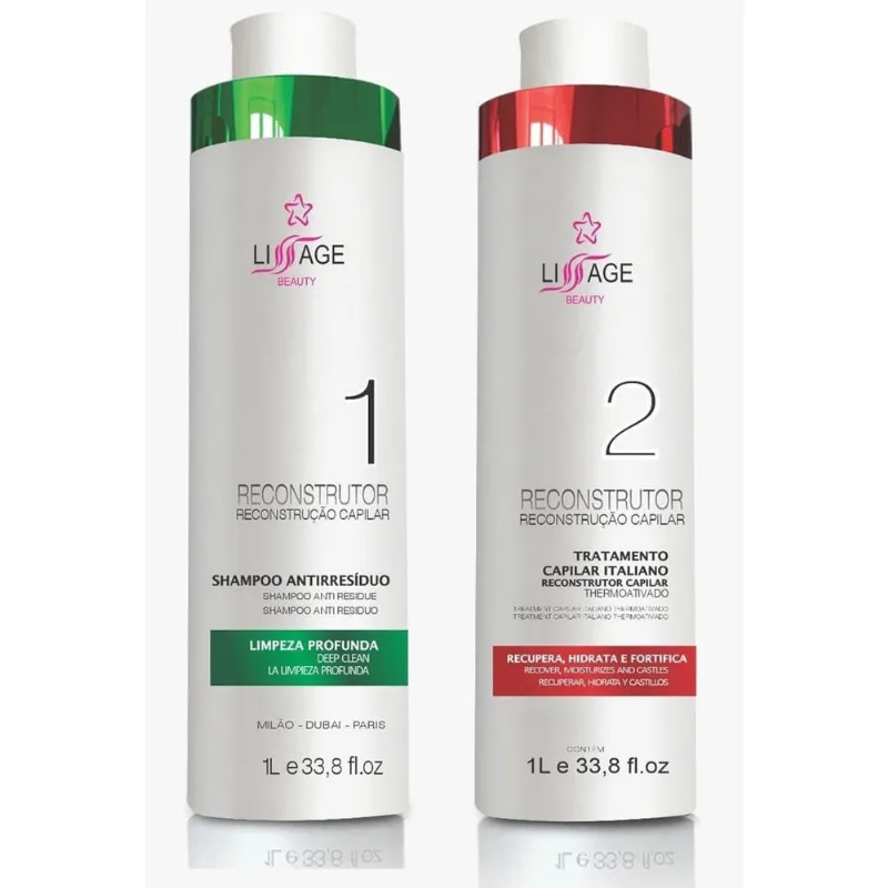 Kit Selagem Profissional Escova Progressiva Com Formol Liss