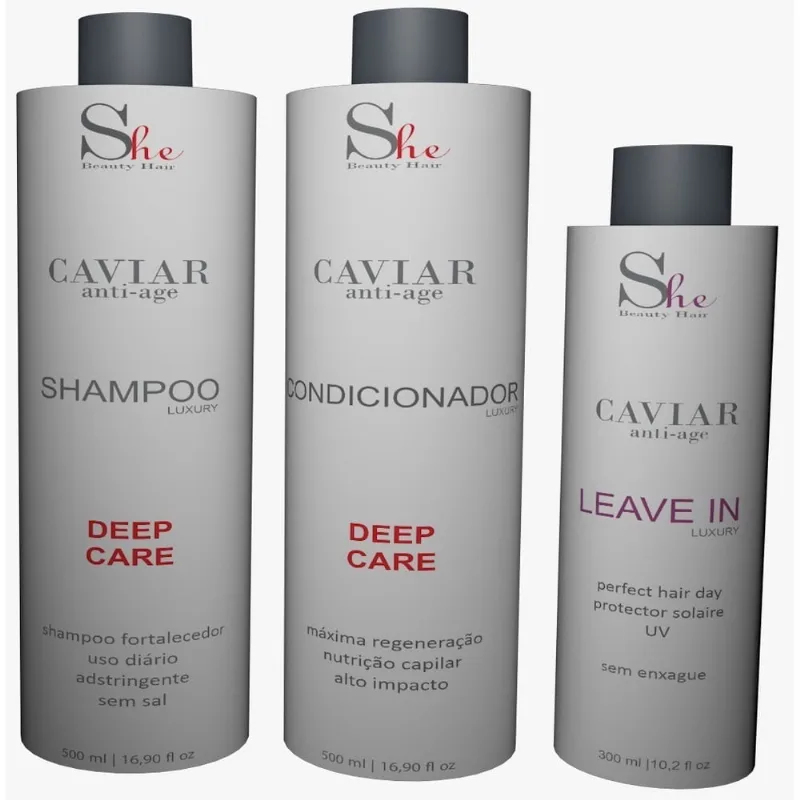 Kit Therapy Hair Terapia Alto Impacto Pos Quimica 1200 Ml