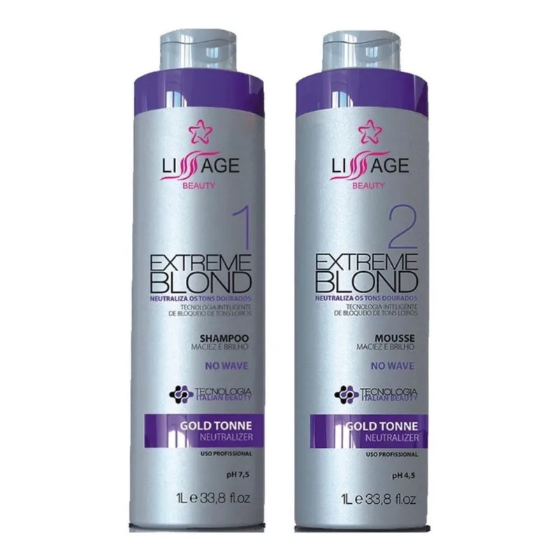 Kit Escova Progressiva Lissage Extreme Blond
