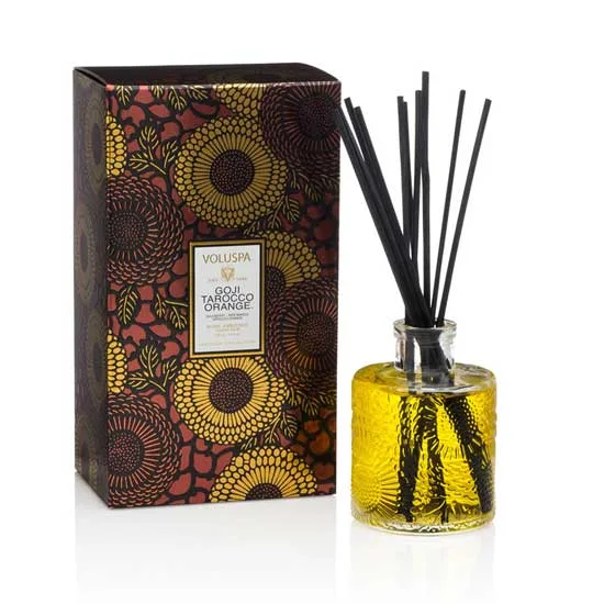 Difusor De Ambiente Goji Tarocco Orange Coleção Japonica 100 Ml Voluspa - Não Informado - Decoração