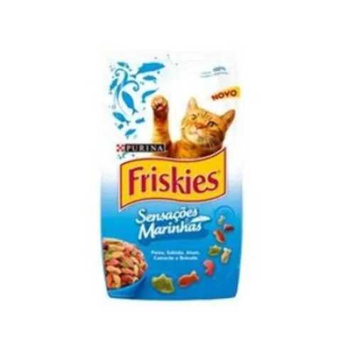 Friskies Pacote Sensações Marinhas Peixe, Salmão, Atum, Camarão E Brócolis Adultos - NESTLE - Petshop