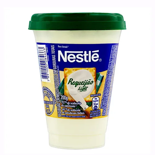 Requeijão Cremoso Light Nestlé Copo 200g - NESTLE