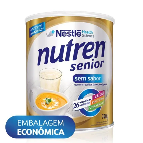 Nutren Senior S Sabor 740g - SENIOR - Mercearia