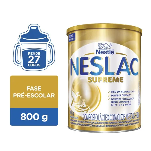 Leite Neslac Supreme 800g - NESLAC