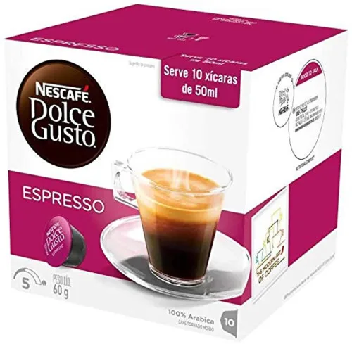 Nescafe Dolce Gusto 60g Espresso - NESCAFE - Mercearia