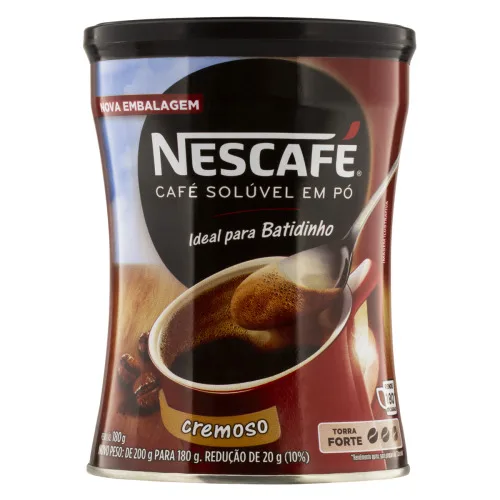 Cafe Nescafe 180gr Lt Cremoso - CREMOSO - Mercearia