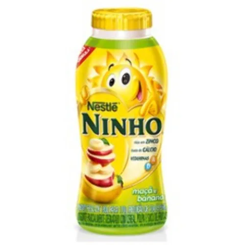 Ninho Iogurte Liq Maca E Banana24x170gbr - NINHO - Frios E Laticínios