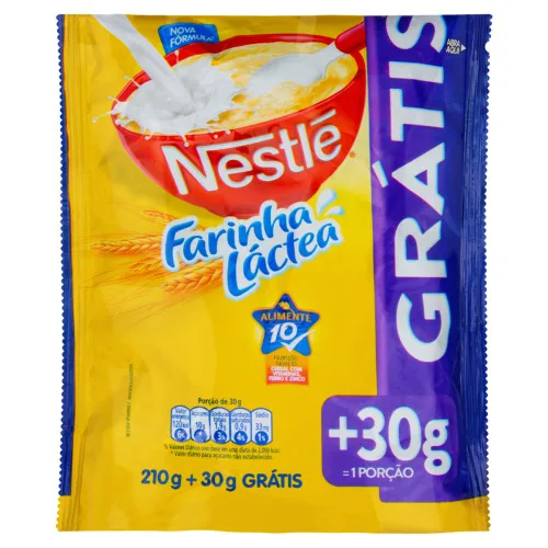 Farinha Lactea Sache 210g 300g Nestle - NESTLE