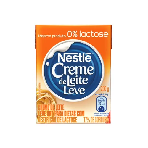 Creme De Leite Nestle Zero Lactose Tp 200g - NESTLE