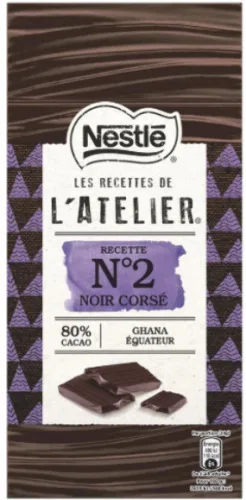 Choc Latelier N2 Dark Corse 80 100g - DARK - Mercearia