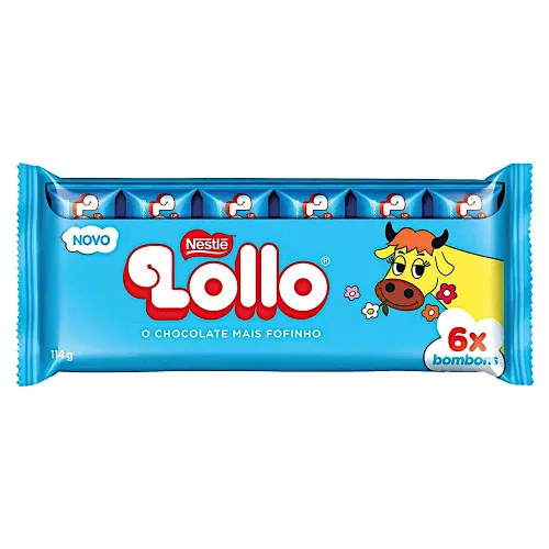 Choc.nestle Lollo 114g - NESTLE - Mercearia